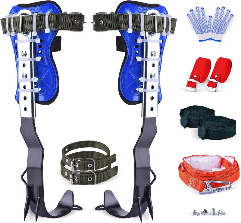 Lenareli Climbing Equipment. Tree - Climbing Kits. Anti - Slip Climbing Tools with footboards. —— Forestry Operation Equipment Suitable for Rock Climbing, Tree Trimming, Hunting, and Fruit Picking. - Image 1